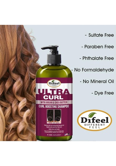 Difeel Ultra Curl Bukle Belirginleştirici Şampuan 1 L