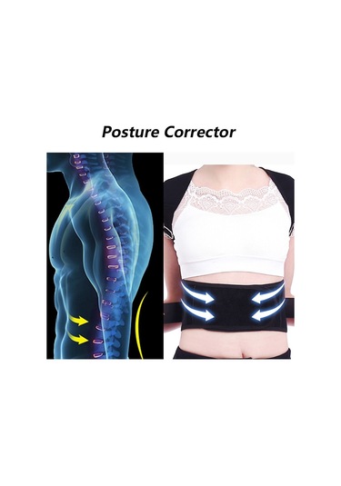 Dik Duruş Korsesi Çift Balenli Unisex Kamburluk Önleyici Korse Medikal