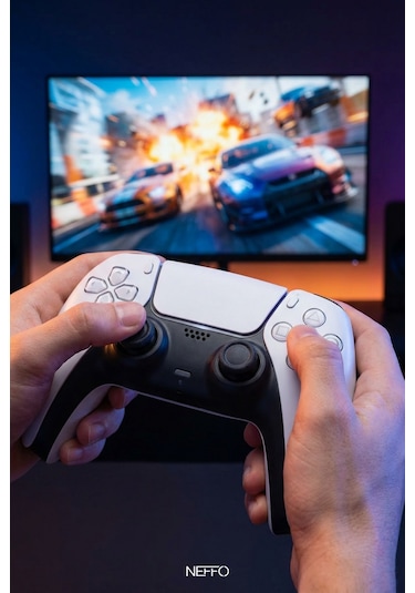 Ps5 Dualsense Oyun Kolu Joystick Playstation 5 Tam Uyumlu Muadil