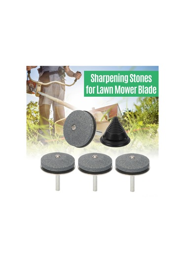 Singree Bahçe Aletleri İçin Pratik Ve Dayanıklı 4 Lü Bileme Taşı Seti, Abs Dengeleyici İle Güvenli Kullanım