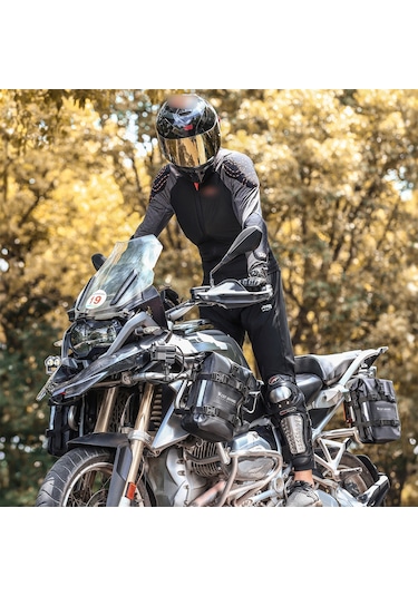 West Bıkıng Motosiklet Koruma Çantası Siyah Siyah