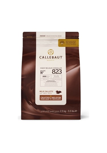 Callebaut 823 Sütlü Drop Çikolata 2,5 Kg 57670711