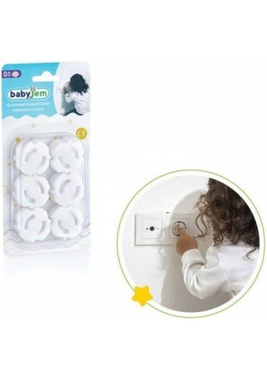 Babyjem Topraklı Priz Koruyucu  056