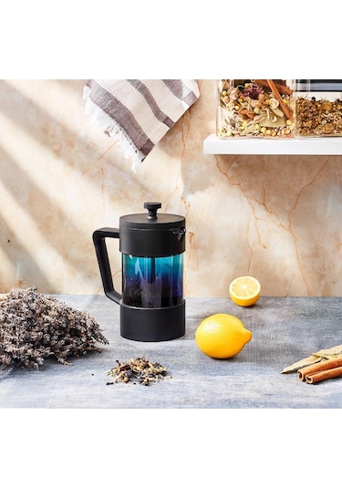 Aryıldız Doppio Black 600ml French Press Şeffaf