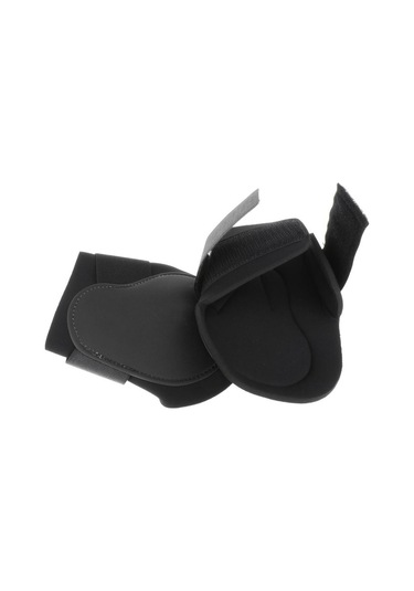 Suntek 2 Pairs At Bacak Boots Hind Ön Bacak Koruyucu Sarar Set Siyah