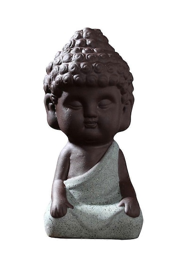 Ev Dekorasyonu İçin Asya Dekoru Buda Heykeli El Oyması Feng Shui