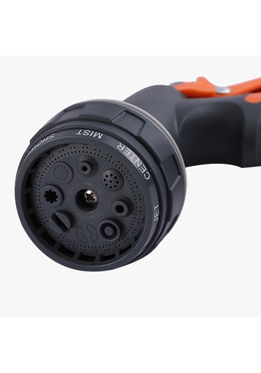 Shineyee 8 Fonksiyonlu Yüksek Basınçlı Bahçe Ve Araba Yıkama Hortumu, Abs Ve Tpr Malzeme, Hızlı Bağlantı İçerir 1 Set