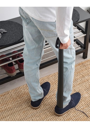 Metal Ayakkabı Çekeceği Uzunluk: 86 Cm Çelik Siyah Kerata Ikea