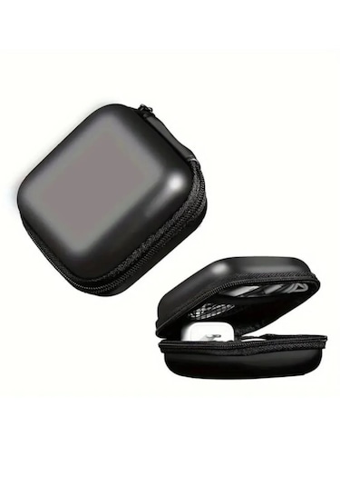 Lüks Depolama Kutusu - Sert Kulaklık Çantası Airpods & Earpods