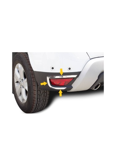 Reflektör Çerçevesi Krom 2 Parça Duster Suv 2018 Ve Sonrası Modeller İçin