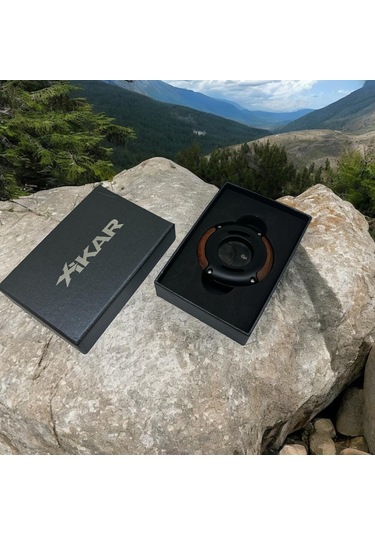 Xikar Xo Redwood Phantom Yuvarlak Puro Kesici Siyah