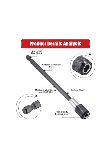 Ccgloball D 60/100/150mm 1/4 İnç Hx Hnk M Lkrikli Mkp Mnyik Ornvid I Yrlnilir Expert Uucu Rşf