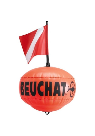 Beuchat Şamandıra Dalış. Yuvarlak. Pvc Mavi