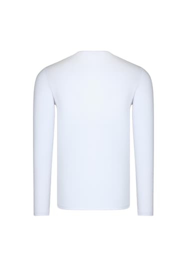 Üçlü Set T8588 Dewberry Yuvarlak Yaka Erkek Sweatshırt-beyaz-beyaz-beyaz Beyaz-beyaz-beyaz