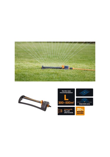 Fiskars 1023661 Metal Ayaklı Salınımlı Fıskiye