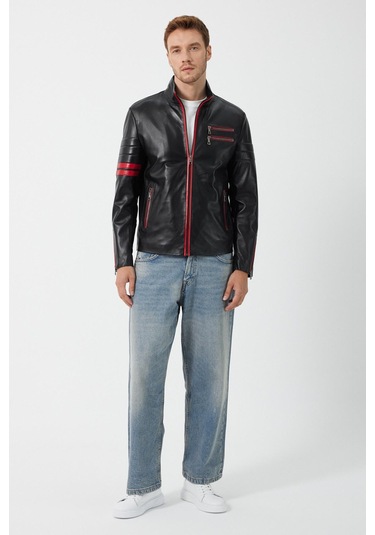 Valentino Siyah Deri Mont Siyah