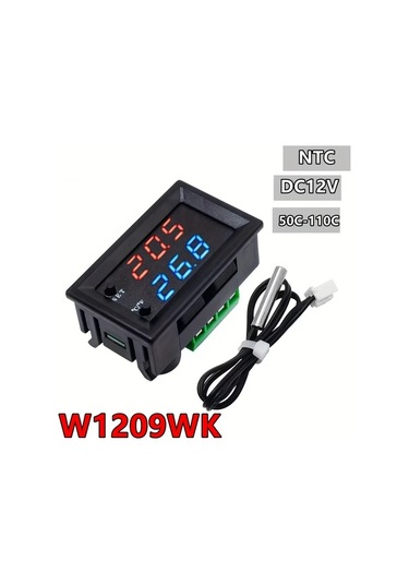Willowhaven 2 Adet W2809 W1209wk Dijital Led Termostat, Akıllı Sıcaklık Sensörü Kart Modülü 12v Dc