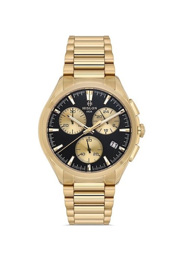 Ms152g-04sg Hislon Kol Saati 43 Mm / Gold Gri