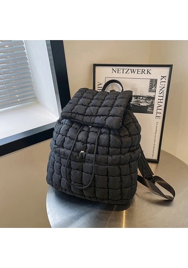 Zyzqstore Ekose Sırt Çantası Kadın Sonbahar/kış Aşağı Çanta - Çok Renkli Seçenekler Çok Renkli