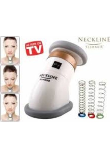 Neckline  Slimmer Gıdık Giderici Eritme Cihazı Çene Masaj Aleti Çok Renkli