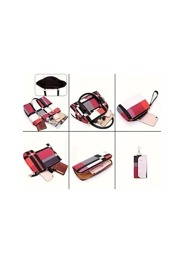 6'lı Bayan Çanta Bez Çantalar