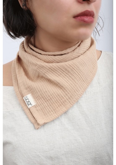 Luckka Çok Amaçlı Müslin Oyuncak , Diş Kaşıyıcı , Puset Oyuncağı , Emzik Tutacağı , Fular - Ztcrınkletoy Kahve Kahverengi