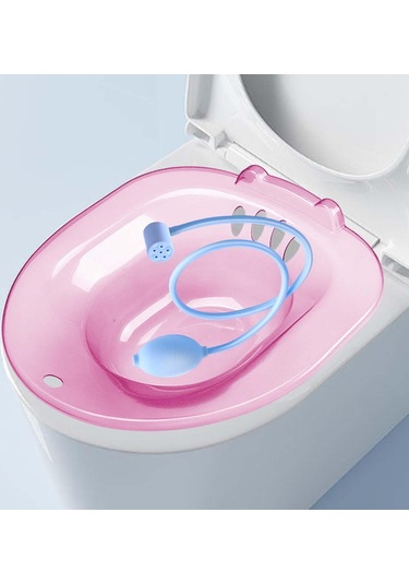 Suntek Klozet Lavabo Kadın Oturur Banyo Derin Kırmızı-bir