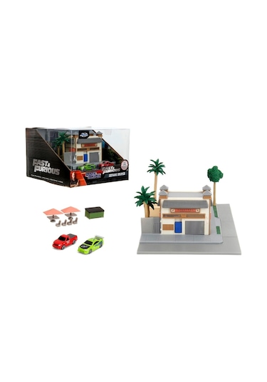 Jada Fast & Furious Nano Toretto's Cafe Nano Scene Çok Renkli
