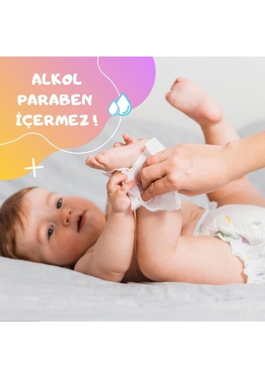 Elbebek Islak Havlu Mendil 24 X 72 Adet 1728 Yaprak