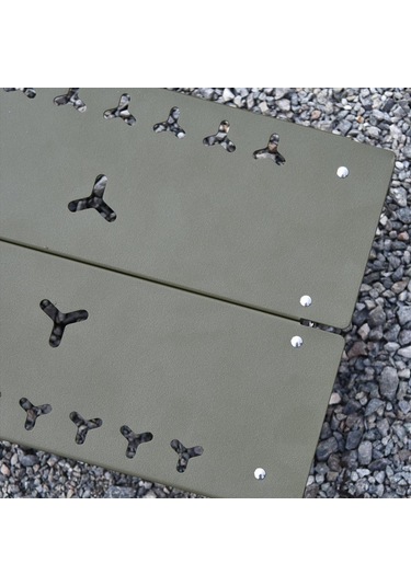 Homyl Kamp Katlanır Masa Taşıma Çantası Ile Açık Yeşil Yeşil Çok Renkli