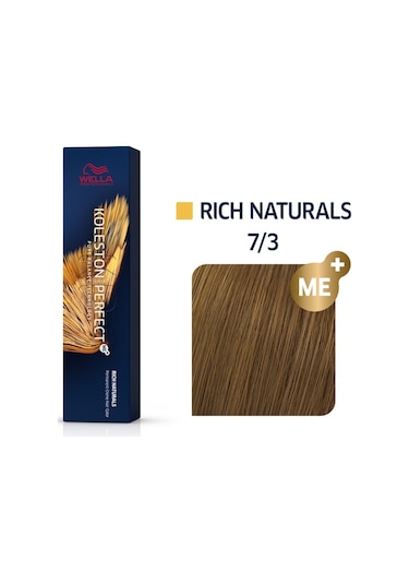 Wella Koleston Perfect 7/3 Tüp Saç Boyası 60Ml. Fındık Sarısı