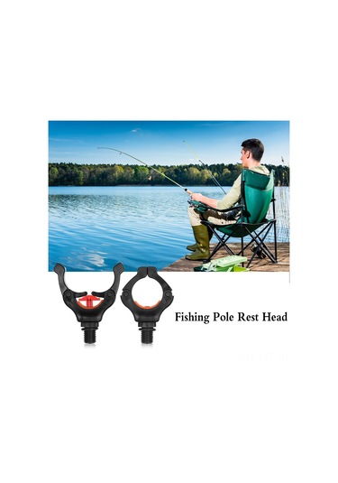 Youtek Nylon Olta Kamışı Tutucu Kafa, İç Çelik Yaylı Ve Silikonlu Sabitleyici, Mıknatıslı Üst, Kayma Ve Aşınma Engeli, 4.5cm Açılış Genişliği, 1 Adet