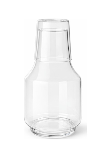 Borosilikat Cam Sürahi, Bardaklı, 1.75 Lt