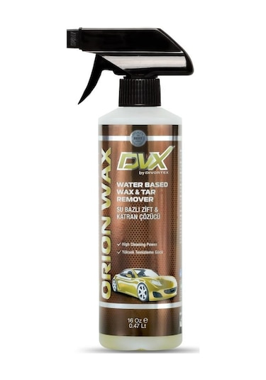 Divortex Orion 16 Oz Wax Su Bazlı Wax ve Katran Çözücü 473 ML