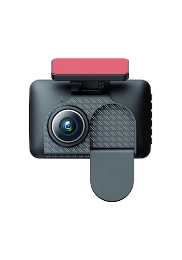 Wezone Üç Kameralı Araç İçi Kaydedici 1080p - Ön+iç+arka Görüntü, Entegre Park Monitörü, Ir Gece Görüşü Ve Çarpma Koruma Sistemi