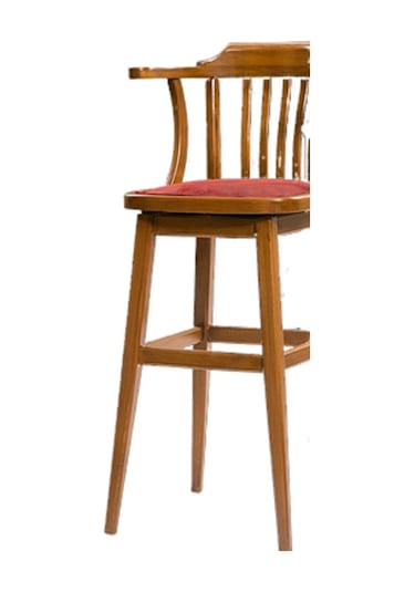 Zus702 Yüksek Sandalye Yarım Kolçak Kafes, Ahşap Kayın... Akçaağaç