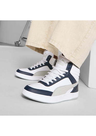 Puma Drıbble Mıd Sl Ayakkabı 400980 03 Beyaz