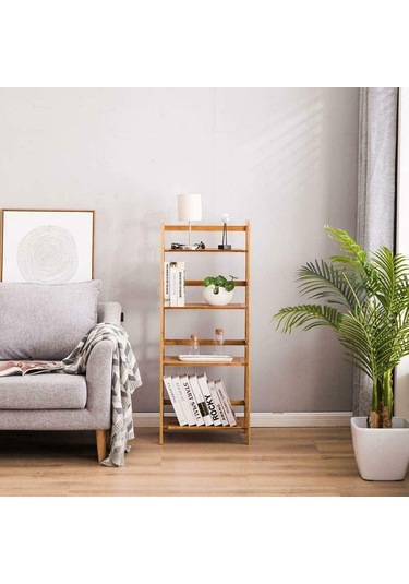 Al-Al- Ahşap Dekoratif Kitaplık, Raflı Dolap,