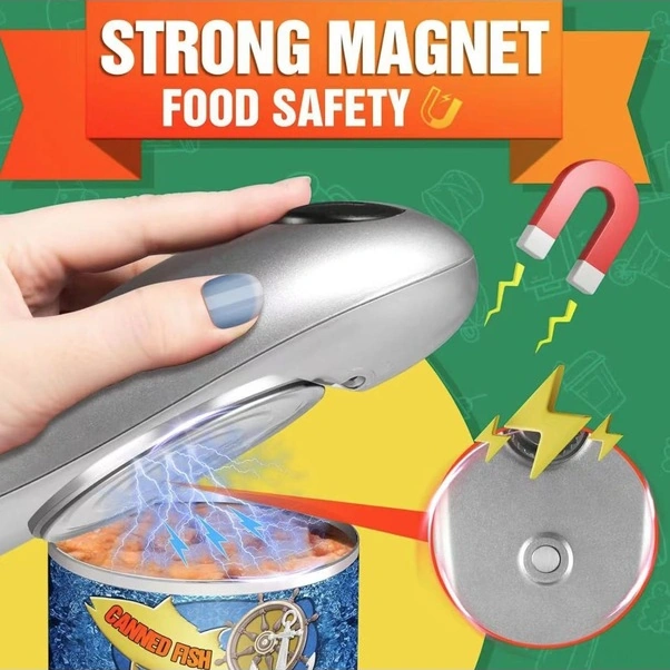 Fortunelane 2024 Yeni Otomatik Kutu Açacağı - Gümüş, Pratik Ve Dayanıklı Ev Aksesuarı Gümüş