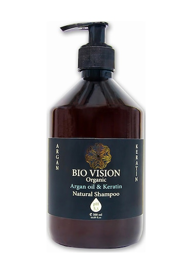 BioVision Organik Argan ve Keratin Şampuanı 500 ML