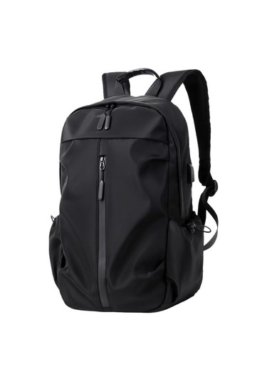 Relaxed Seyahat Sırt Çantası High-end Gündelik Su Geçirmez Öğrenci Okul Çantası Sırt Çantası -siyah
