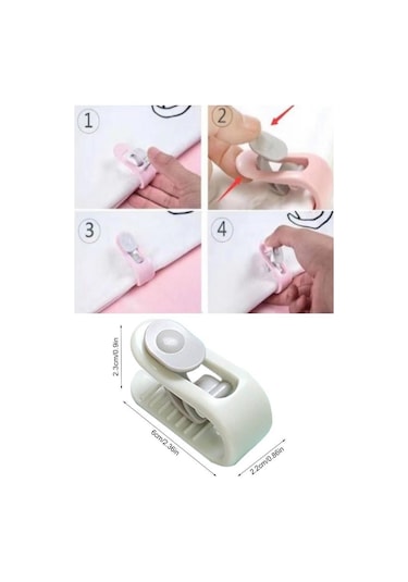 4 Adet Mandallı Yorgan Battaniye Sabitleme Klipsi Nevresim Tutucu