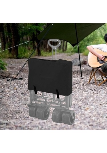 Trendooze Katlanır Bahçe Vagon Kapak Çantası Saklama Sepeti