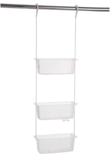 Primanova Mia Duş Sepeti N43 Şeffaf Naturel Çok Renkli