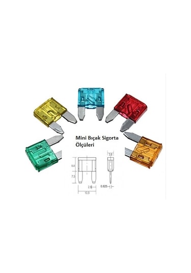 Universal Araba Bıcak Sigorta 10 Lu Paket