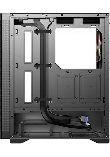 Frisby Fc-9480g 600 W Rainbow Matx Mid Tower Gaming Kasa