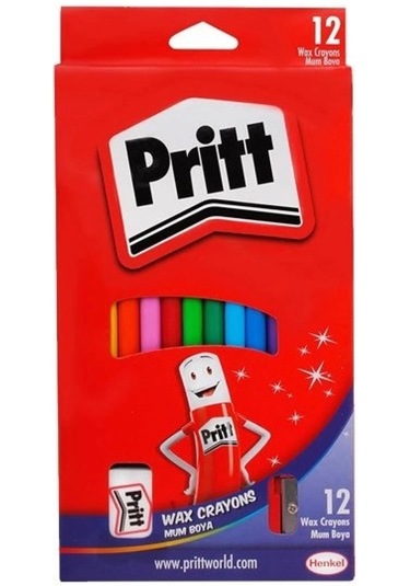 Prıtt Pastel Boya Silinebilir 12 Renk Çok Renkli