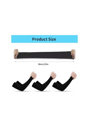 Geeksen 3 Çift Islak Soğuk Güneş Korumalı Eldiven - Spor, Sürüş, Yürüyüş İçin Unisex - Siyah, Beyaz, Gri Çok Renkli