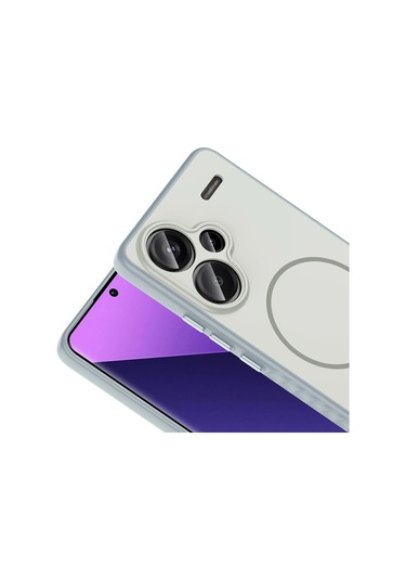 Xiaomi Redmi Note 13 Pro Plus 5g Kılıf M-safe Şarj Özellikli Zore Tea Kapak