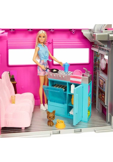 Barbie'nin Yeni Rüya Karavanı Hcd46 Barbie